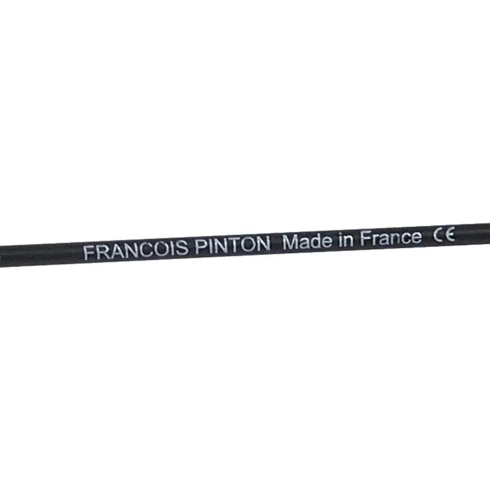 Francois Pinton Eyeglasses Frames AIR 1 019 Matte Black Wire Rim 52-18-148